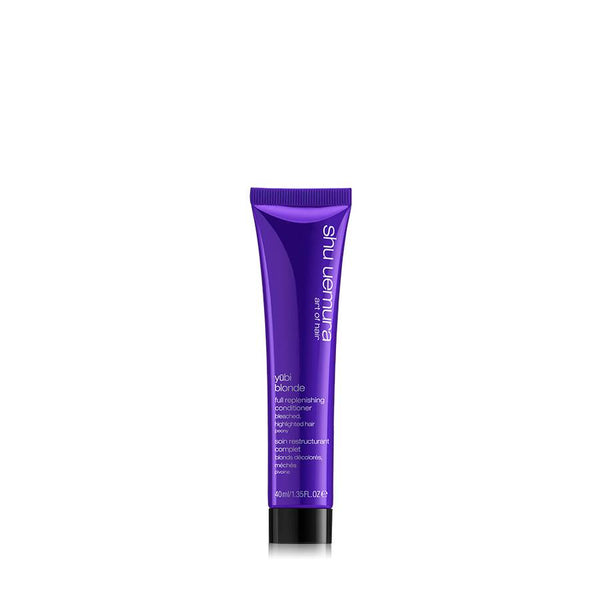 Yūbi blonde replenishing travel size conditioner